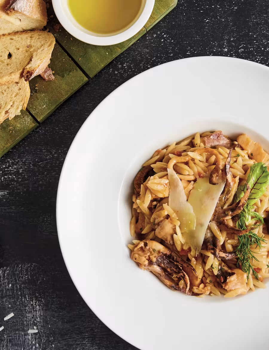Orzo with CUTTLEFISH