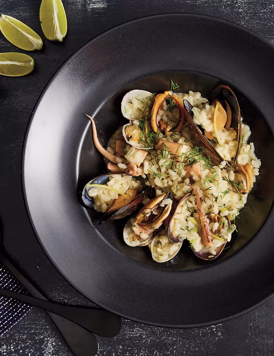 Risotto with MUSSELS