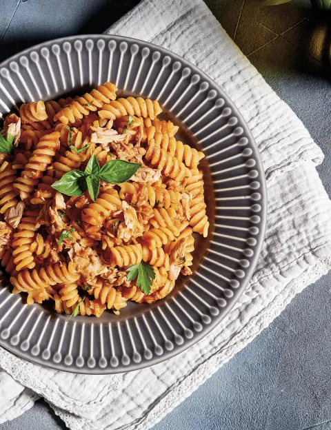 Fusilli with TUNA